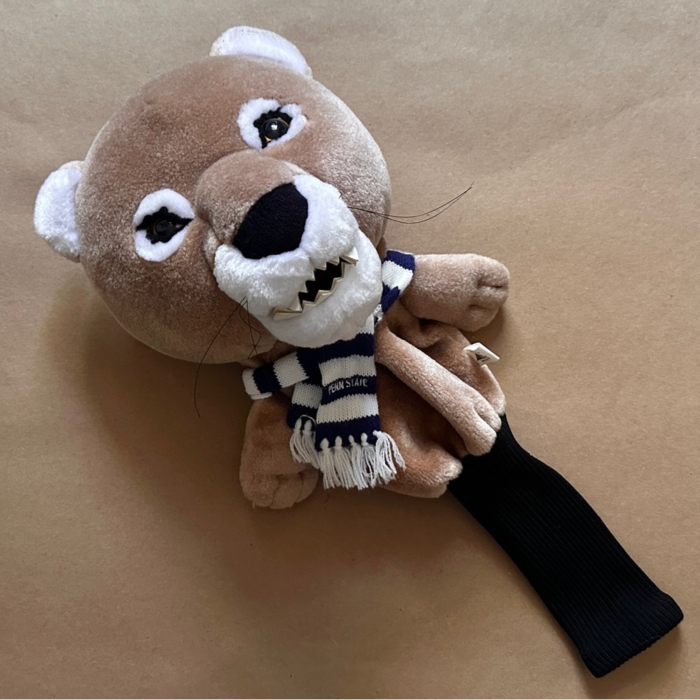 Penn State Nittany Lions Mascot Golf Club Headcover 18” Plush Scarf Datrek